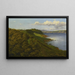 Vue de la campagne près de Mount Edgecumbe, Angleterre - Sydney Hodges — indrammet kunstværk på væggen