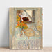 Reproduktion af maleriet Toiletbord og spejl - Pierre Bonnard