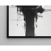 Abstrakt sort-hvid maleri – Impulsiv abstrakt | Plakat minimalistisk energisk