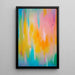 Farvet Maleri – Pastel Cascade | Abstrakt Plakat i bløde og flydende nuancer