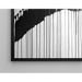 Dekorativt Maleri – Stilfærdig procession | Plakat minimalistisk sort og hvid