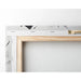 Maleri Design – Energisk Abstraktion | Plakat Dynamisk Sort, Hvid og Beige
