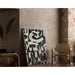 Maleri Design – Abstrakte Kurver | Plakat i sort og hvid geometrisk moderne