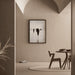Maleri Design – Urbane Silhouetter | Poster Sort-Hvid Minimalist Contemporary | Plakat Renset til Moderne Interiør