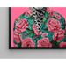 Maleri Leopard - Tropisk og Pop Art stil