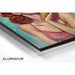 Maleri Pop Art – Sommerdage | Plakat Vintage Farvet Kvinde med Is