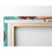 Maleri Pop Art – Sommerdage | Plakat Vintage Farvet Kvinde med Is