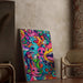 Maleri Pop Art – Eksplosion af Farver | Plakat Doodle Urban og Farverig