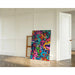 Maleri Pop Art – Eksplosion af Farver | Plakat Doodle Urban og Farverig