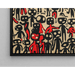 Maleri Pop Art – Abstrakte Figurer | Plakat Grafisk Urban Rød og Sort