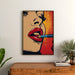 Maleri Pop Art – Rouge à Lèvres | Plakat Glamour Farverig Stil Lichtenstein