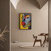 Maleri Pop Art – Visage Pop | Plakat Grafisk Farvet Stil Lichtenstein