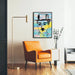 Maleri Street Art – Charlie Chaplin Pastel | Plakat Pop Art Farverig Stil Minimalistisk