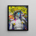 Maleri Street Art – David Punk Pop | Plakat Graffiti Farverig Style Urbain