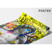 Maleri Street Art – David Punk Pop | Plakat Graffiti Farverig Style Urbain