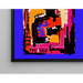 Street Art Plakat – Love Boom | Farvet Plakat i Basquiat Pop Art-stil | Moderne urban plakat til dynamisk indretning