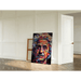 Maleri Street Art – Moderne Mosaik af Einstein | Plakat Portrait Typografisk Farvet