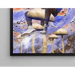 Maleri Street Art – Psykedelisk Ro | Poster Pop Art Surrealisme med Svampe og Spiralformer