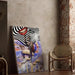 Maleri Street Art – Psykedelisk Ro | Poster Pop Art Surrealisme med Svampe og Spiralformer