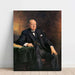Reproduktion af maleriet Winston Churchill - Oswald Hornby Joseph Birley