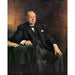 Reproduktion af maleriet Winston Churchill - Oswald Hornby Joseph Birley