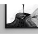 Dekorativt designplakat – Fusion Organique | Abstrakt sort-hvid elegant plakat