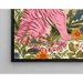 Maleri tiger - Tiger Rosa Blomstret