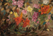 Blomster i en have - Tadeusz Makowski — visning af kunstværket