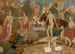 Have scene med figurer og svaner - Tadeusz Makowski — visning af kunstværket