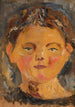 Tête de petite fille - Tadeusz Makowski — visning af kunstværket
