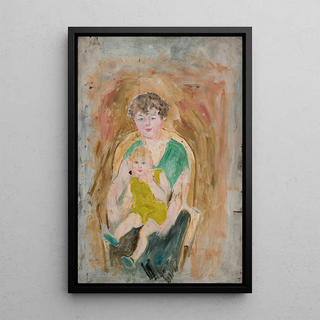 Tadeusz Makowski - Mother and child.webp
