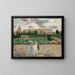 Esplanade des Invalides - Tadeusz Makowski | Reproduction Source: Tableau Esplanade des Invalides - Tadeusz Makowski | Reproduction — indrammet kunstværk på væggen