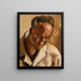 Portrait indtil X - Tadeusz Makowski — indrammet kunstværk på væggen