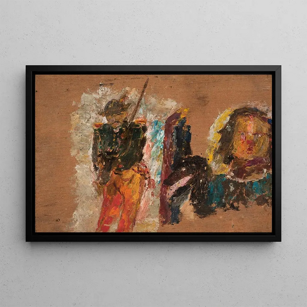 Tadeusz Makowski - Rifleman and head.webp