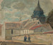 Lille landsbykirke i Breuilpont - Tadeusz Makowski — visning af kunstværket