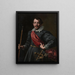 Portrait af en mand - Tanzio da Varallo — indrammet kunstværk på væggen