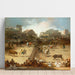 Reproduktion af maleriet af Tauromachie i en arena opdelt - Francisco de Goya
