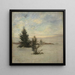 Tiden - John La Farge — indrammet kunstværk på væggen