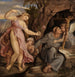 Tentation de saint Antoine - Gottlieb Schick — visning af kunstværket