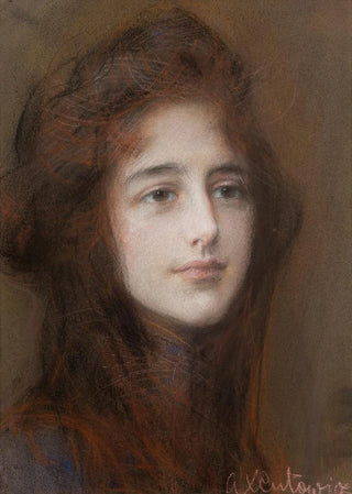 Teodor Axentowicz - Portrait of a Young Woman.webp