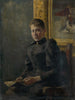 Portrait af en dame - Teodor Zemplényi — visning af kunstværket