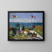 Reproduktion af maleriet Terrasse ved Sainte-Adresse af Claude Monet