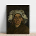 Reproduktion af maleriet Tête de femme - Vincent van Gogh