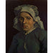 Reproduktion af maleriet Tête de femme - Vincent van Gogh