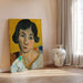 Reproduktion af maleriet Tête de femme penchée (Lorette) - Henri Matisse