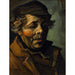 Reproduktion af maleriet Tête de paysan - Vincent Van Gogh