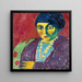 Tête féminine Hélène - Alexej von Jawlensky — indrammet kunstværk på væggen