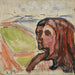 Tête par tête dans le paysage - Edvard Munch — visning af kunstværket
