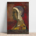 Reproduktion af maleriet Tête symbolique - Odilon Redon