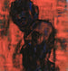 T Heads on Red - Christian Rohlfs — visning af kunstværket